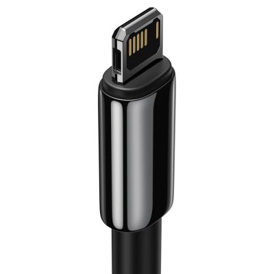 3. Baseus Tungsten kabel USB - Lightning 2,4 A 1 m czarny (CALWJ-01)