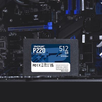 5. SSD PATRIOT P220 512GB SATA3 2,5"