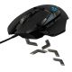 9. Mysz Logitech G502 Gaming HERO EU 910-005471 (optyczna; 16000 DPI; kolor czarny)