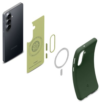 17. Etui Spigen Nano Pop Mag MagSafe na Samsung Galaxy S26 - zielone