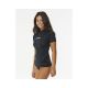 2. Lycra RIP CURL Classic Surf Ss Upf Rashguard czarny