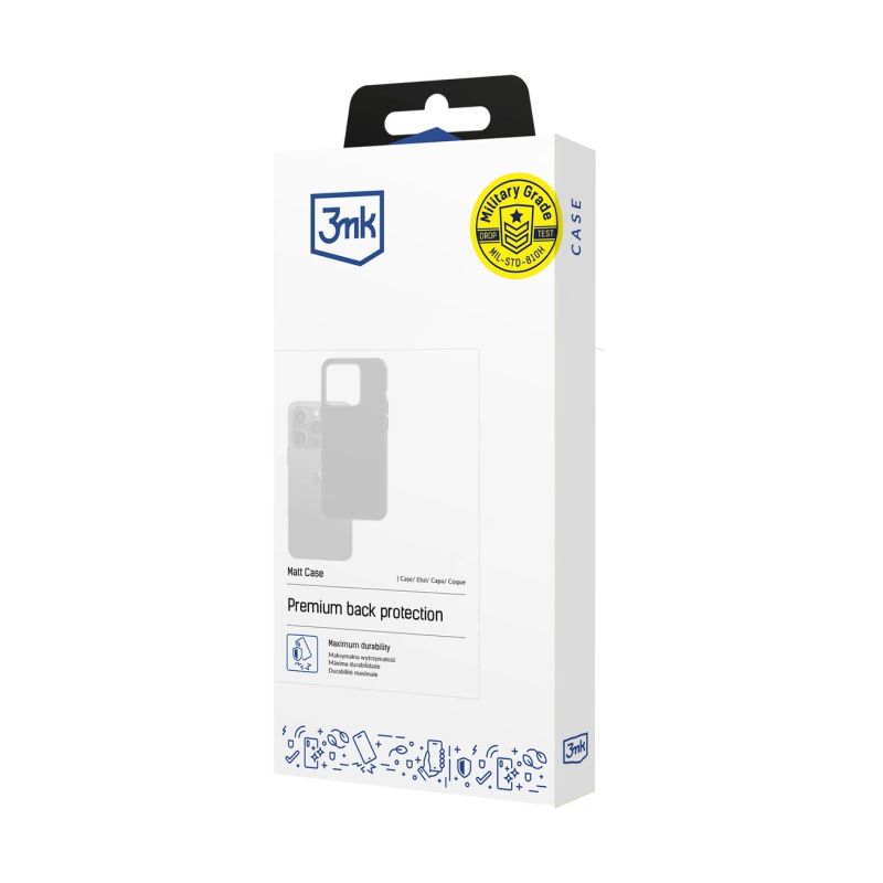 2. Etui 3mk Matt Case na iPhone 11 Pro Max - czarne
