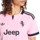 5. Koszulka damska adidas Juventus 26/27 Away Cropped Jersey różowo-czarna KB8842