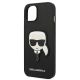 6. Etui Karl Lagerfeld Saffiano Karl`s Head Patch na iPhone 13 / 14 / 15 - czarne