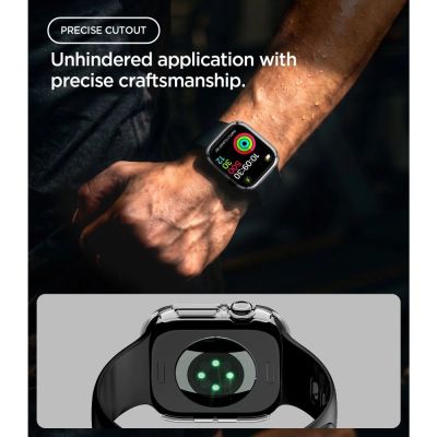 8. Etui Spigen Thin Fit na Apple Watch 46 mm - przezroczyste