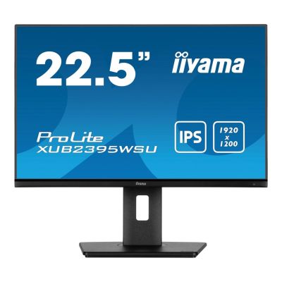17. iiyama ProLite XUB2395WSU-B5 monitor komputerowy 57,1 cm (22.5") 1920 x 1200 px WUXGA LCD Czarny