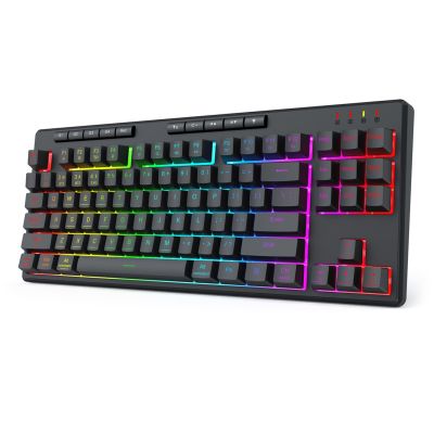 4. REDRAGON K516RGB-PRO SHIVA PRO 87 klawiatura USB + RF Wireless + Bluetooth Czarny