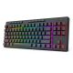 4. REDRAGON K516RGB-PRO SHIVA PRO 87 klawiatura USB + RF Wireless + Bluetooth Czarny