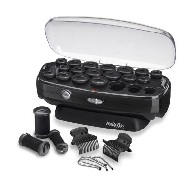 BaByliss Thermo Ceramic Rollers Zestaw do stylizacji włosów Czarny, Stal nierdzewna 50 W 2 m