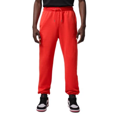 Spodnie sportowe męskie Air Jordan Flight Fleece Czerwone - FV7251-673