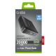 2. Powerbank SBS HD 65W 20000mAh USB-C z wyświetlaczem LCD - czarny