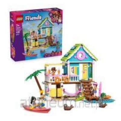 23. LEGO Friends 42699 Domek na plaży i foki