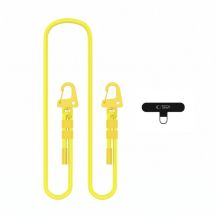 Smycz do telefonu Tech-Protect C5SD Rope CrossBody - żółta