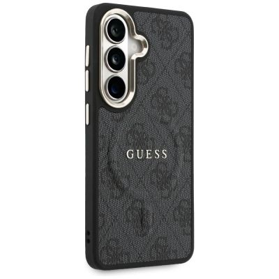 4. Etui Guess 4G Embossed Ring MagSafe na Samsung Galaxy S26 - czarne
