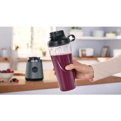8. Blender kielichowy Bosch VitaPower Serie 2 MMB2111S 0,6l | 450W | srebrny