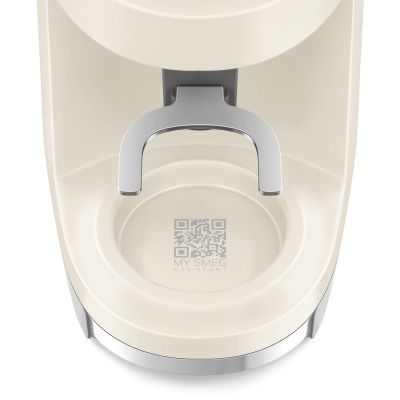 21. Smeg CGF03CREU młynek do kawy 150 W Kremowy