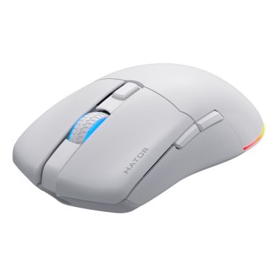 4. HATOR Pulsar 3 Wireless myszka Gaming Oburęczny RF Wireless + Bluetooth + USB Type-C Optyczny 12000 DPI
