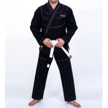 Kimono / GI do treningu BJJ - Czarne DBX ELITE A0 + PAS A0