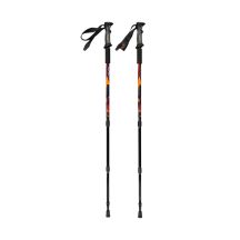 Kijki trekkingowe CMP Bern Trekking Poles czarno-pomarańczowe 3B36297 C905