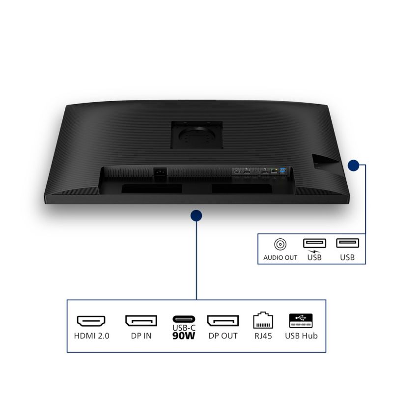 64. Monitor Philips 80.0cm (31.5") 32B2U3601 16:09 HDMI+DP+USB-C