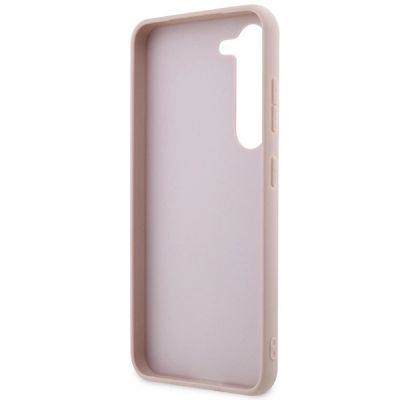 7. Etui Guess 4G Big Metal Logo na Samsung Galaxy S23 - różowe