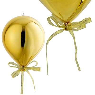 2. BOMBKA FORMÓWKA PLASTIKOWA BEZPIECZNA BALON ŚR 30CM - ZŁOTY