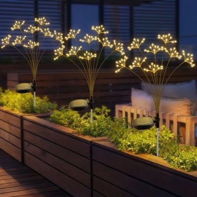 8. LAMPA SOLARNA DMUCHAWIEC DRZEWKO FAJERWERKI 72CM 60 LED