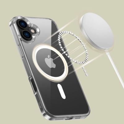 5. Etui Tech-Protect Flexair Hybrid MagSafe na iPhone 16 Plus - przezroczyste