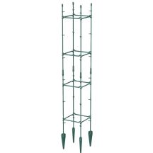 PODPORA DO ROŚLIN FLOO SUPPORTS 21x21x120CM ZIELONY LEŚNY