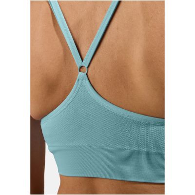 2. Biustonosz damski ODLO Padded Seamless Soft 2.0 Sport Bra niebieski