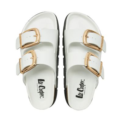 4. Klapki damskie Lee Cooper białe LCW-26-35-4460LA