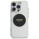 3. Etui Guess IML Metal Colored Circle Classic Logo MagSafe na iPhone 16 Pro Max - czarne