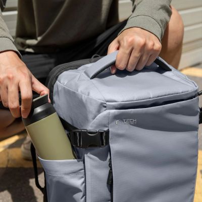 9. Plecak Tech-Protect Defender S70 RYANAIR & WIZZAIR 24L na laptop - szary