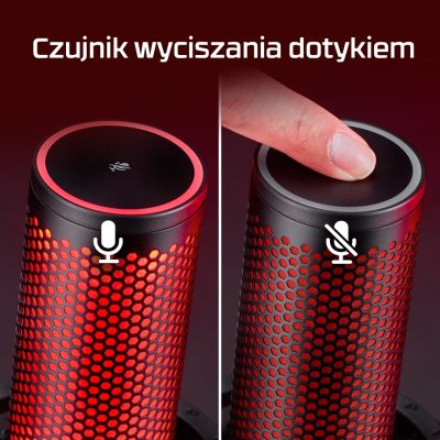 15. HyperX QuadCast 2 – mikrofon USB (czarny)