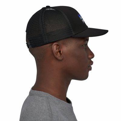 5. Czapka z daszkiem Patagonia Logo Trucker Hat M 38289-BLK