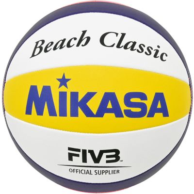 3. Piłka do siatkówki plażowej Mikasa Beach Classic BV551C-WYBR