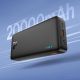 11. Powerbank Baseus Airpow 20W 20000mAh z kablem Baseus Simple Series USB-A - USB-C 50cm - czarny