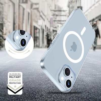 2. Etui Tech-Protect FlexAir MagSafe na iPhone 15 - przezroczyste
