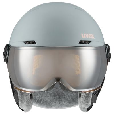 Kask narciarski dziecięcy UVEX Rocket jr. Visor
