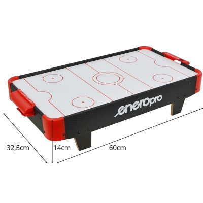 13. STÓŁ GRA CYMBERGAJ AIR HOCKEY 60x32,5x14CM CZARNY ENERO PRO