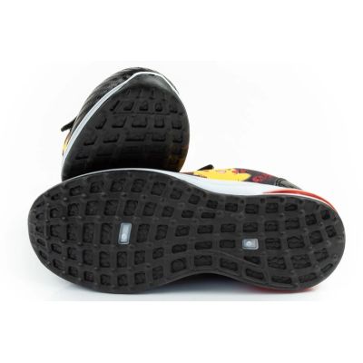 9. Leomil buty sportowe dziecięce sneakersy Pokemon lekkie na rzep LED czarne
