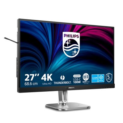 2. Philips 6000 series 27B2U6903/00 monitor komputerowy 68,6 cm (27") 3840 x 2160 px 4K Ultra HD LED Antracyt