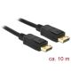 DeLOCK 84862 kabel DisplayPort 10 m Czarny