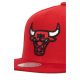 3. Czapka z daszkiem Mitchell & Ness NBA Chicago Bulls Top Spot Snapback Hwc Bulls HHSS3256-CBUYYPPPRED1