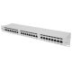 5. INTELLINET 24-Port Cat6a Patchpanel FTP 1HE  grau