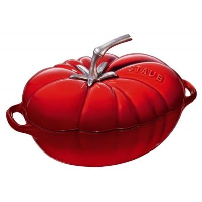 Garnek żeliwny owalny pomidor STAUB 40511-774-0 - czerwony 2.5 ltr