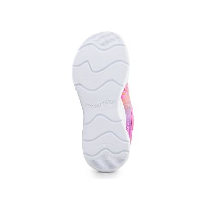 11. Buty Skechers S-Lights Wavy Beams Jr 302338L-PKMT
