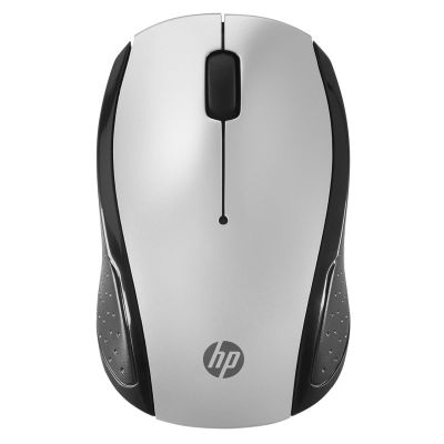 10. Mysz HP Wireless Mouse 200 Pike Silver bezprzewodowa srebrno-czarna 2HU84AA