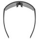 4. Uvex ramp Okulary do wielu sportów Unisex Półobwódkowe Czarny