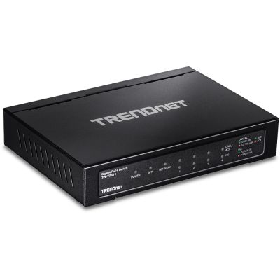 TRENDnet Switch  6 Port Gbit PoE+  65W                Metall